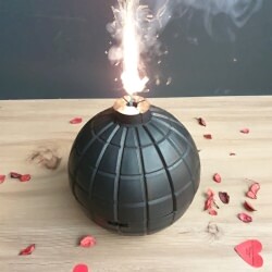 HediyecinHeryerde - Kişiye Özel Resimli Kar Küreli El Bombası Şeklinde Patlayan Bombalı Hediye