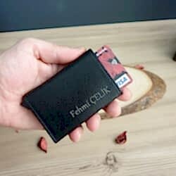 HediyecinHeryerde - Kişiye Özel İsimli ve Mekanizmalı Akıllı Deri Erkek Cüzdan