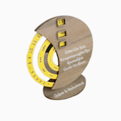 Kişiye Özel İsimli Sonsuz Takvim - Thumbnail