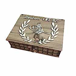 Kişiye Özel Çekmeceli Tesbih Kolleksiyon Kutusu - Thumbnail