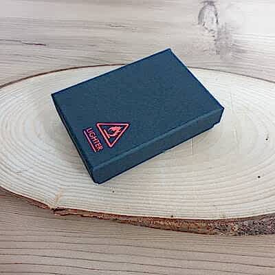 Kişiye Özel Işıklı Gazlı Ve Pürmüzlü Saatli Kahverengi Çakmak