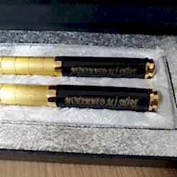 Kişiye Özel İsimli Kutulu Lüks Kalem Seti Pilot Ve Tükenmez Kalem - Thumbnail