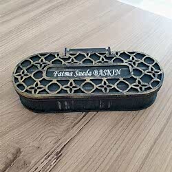 Kişiye Özel İstanbul Temalı İsimli Lüks Metal Roller Kalem Seti - Thumbnail