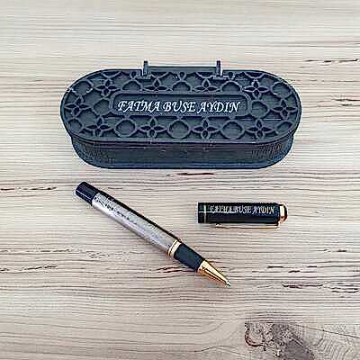 Kişiye Özel İstanbul Temalı İsimli Lüks Metal Roller Kalem Seti