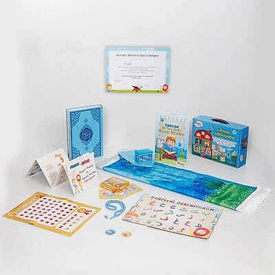 Dinimi Öğreniyorum Eğlenerek Öğretici Erkek Çocuğu Kur'an-ı Kerim Seti