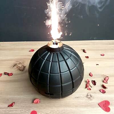 Çiçekli Patlayan Bomba Hediye Kombini