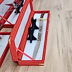 Dekoratif 70 cm Çelik Yapım Fatih Kılıcı - Thumbnail