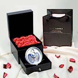 HediyecinHeryerde - Güllü İstiridye İçinde Gizemli İnci Kolye Kombini